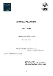 AUSTRALIAN POULTRY CRC - Poultry Hub