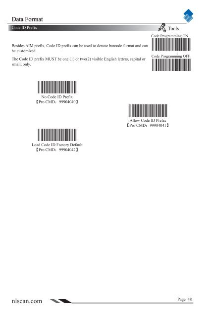 NLS-HR100 Series Hand-held 1D Barcode Scanner User ... - Sensis