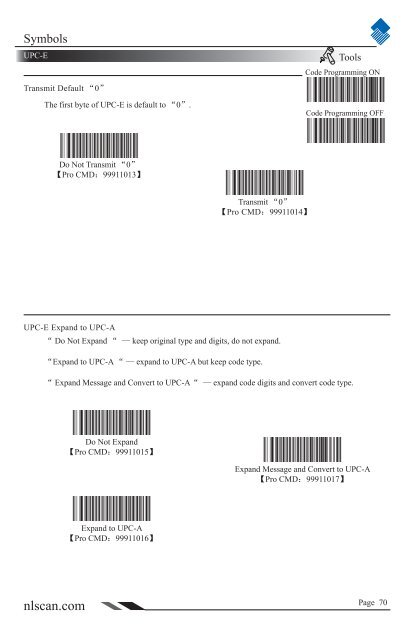 NLS-HR100 Series Hand-held 1D Barcode Scanner User ... - Sensis