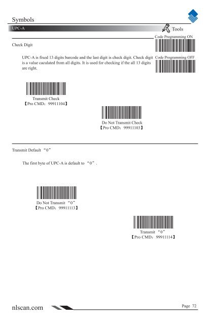 NLS-HR100 Series Hand-held 1D Barcode Scanner User ... - Sensis