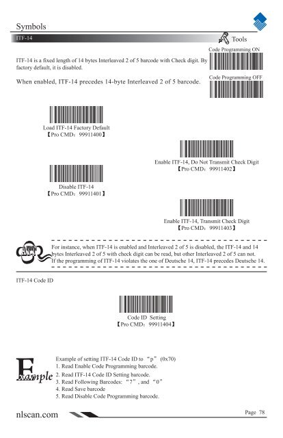 NLS-HR100 Series Hand-held 1D Barcode Scanner User ... - Sensis