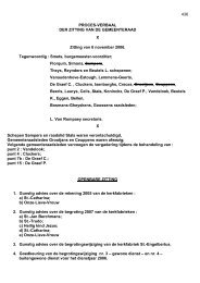 436 PROCES-VERBAAL DER ZITTING VAN DE ... - Groen Diest