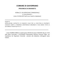 Approvazione contratto di comodato d`uso per la struttura di propritÃ  ...