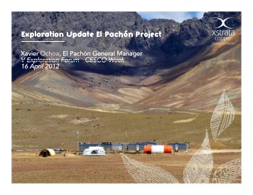 Exploration Update El PachÃ³n Project.pdf - Xstrata Copper