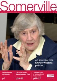 Somerville Newsletter 2007 - Somerville On Line