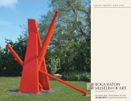 annual report 2009â2010 - Boca Raton Museum of Art