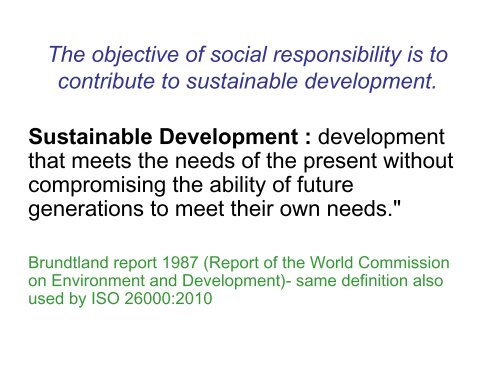 ISO 26000:2010 Guidance on social responsibility