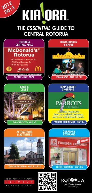 THE ESSENTIAL GUIDE TO CENTRAL ROTORUA