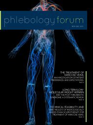 July-Oct 2012 Issue - American College of Phlebology