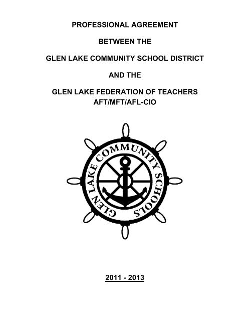 2011-2013 Contract Teachers - Glen Lake Community Schools