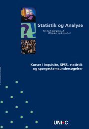 ?!Statistik og Analyse