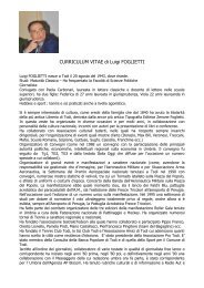 CURRICULUM VITAE di Luigi FOGLIETTI - Lions: Distretto 108 L