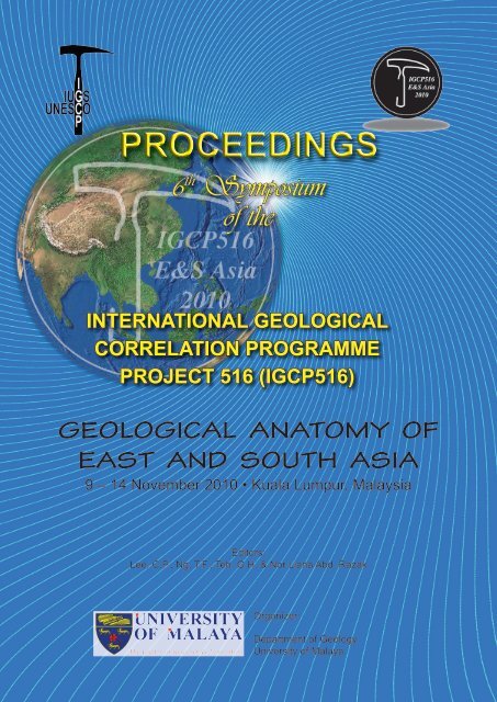 PROCEEDINGS - Department Of Geology - Universiti Malaya