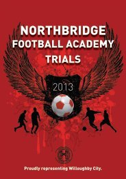 HERE - Northbridge Football Club