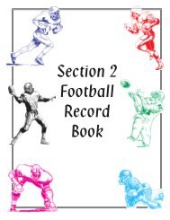 Section 2 Football Record Book