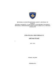 33. Strategjia e Sektorit te ShÃ«ndetÃ«sisÃ« 2010-2013(01.05.2009)