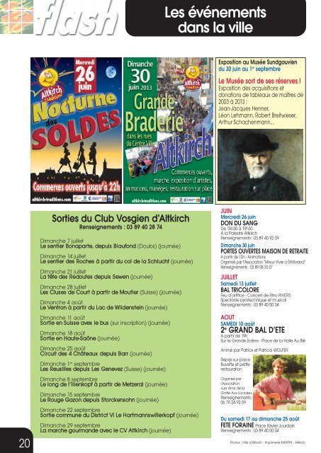 Altkirch flash n°136 - juin 2013 - Site officiel de la Mairie altkirch