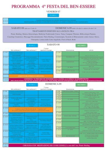 Scarica il programma completo - Comune di Villa Carcina