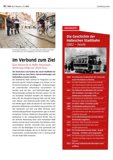 als pdf herunterladen - bei der Halleschen Verkehrs-AG