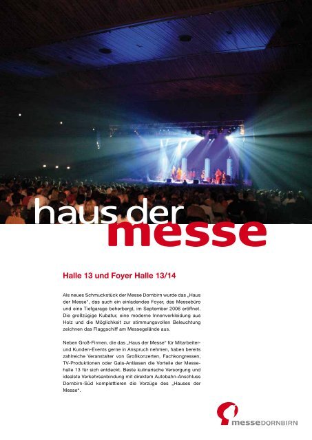 Halle 13 und Foyer Halle 13/14