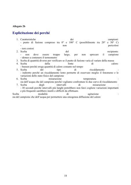 Trasformazione - Insegnare Scienze sperimentali