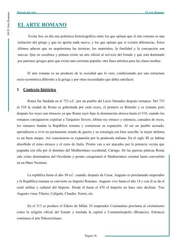 Arte Romano (Enrique Valdearcos) (pdf) - IES JORGE JUAN / San ...