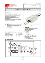 Fast Ethernet Media Converter - Ratioplast