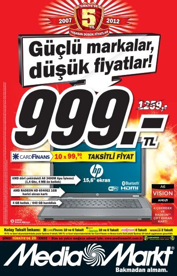 TAKSÄ°TLÄ° FÄ°YAT - Media Markt