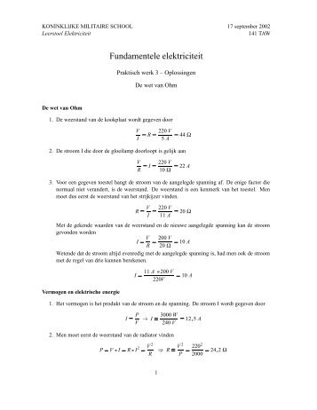 Fundamentele elektriciteit