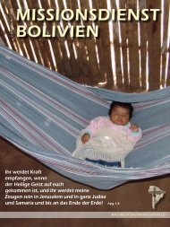 MISSIONSDIENST BOLIVIEN - DWG Radio