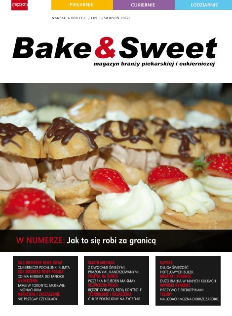 lipiec / sierpieÅ 2012 - Bake & Sweet