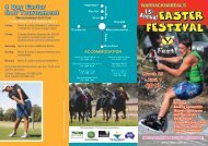 EASTER FESTIVAL - Yarriambiack Council