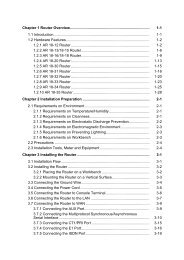 Quidway AR 18 Series Routers Installation Manual.pdf - Index of