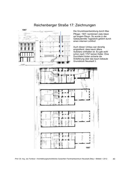 Architekturgeschichtliches Gutachten - Bildteil S. 30-59 - Zittau