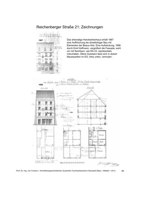 Architekturgeschichtliches Gutachten - Bildteil S. 30-59 - Zittau