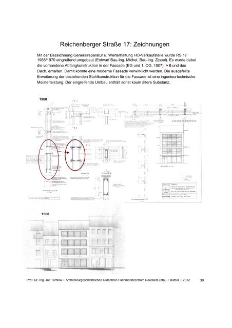 Architekturgeschichtliches Gutachten - Bildteil S. 30-59 - Zittau