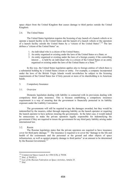 Proceedings of the Workshop - United Nations Office for Outer ...