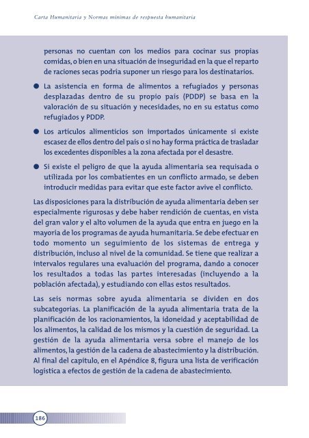 Carta Humanitaria y Normas mÃ­nimas de respuesta humanitaria en ...