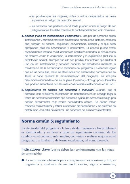 Carta Humanitaria y Normas mÃ­nimas de respuesta humanitaria en ...