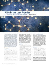 PCBs in the Last Frontier - Southwestern College