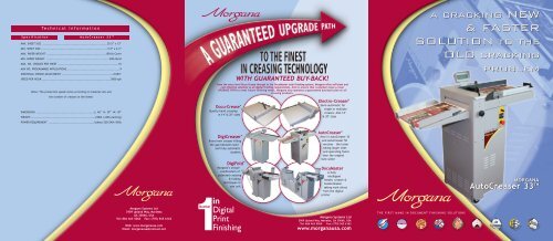 USA New Morgana Autocreaser 33 Brochure.qxd:USA Size