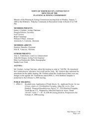 planning & zoning commission - Town of North Haven, Connecticut
