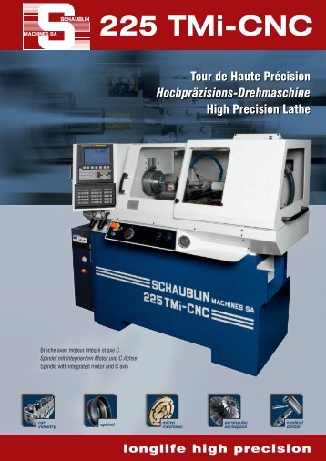 Catalogo Schaublin 225TMi-CNC - Vemas