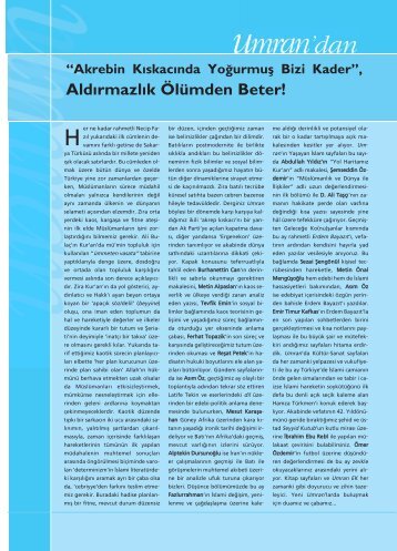 Pdf formatında - Umran