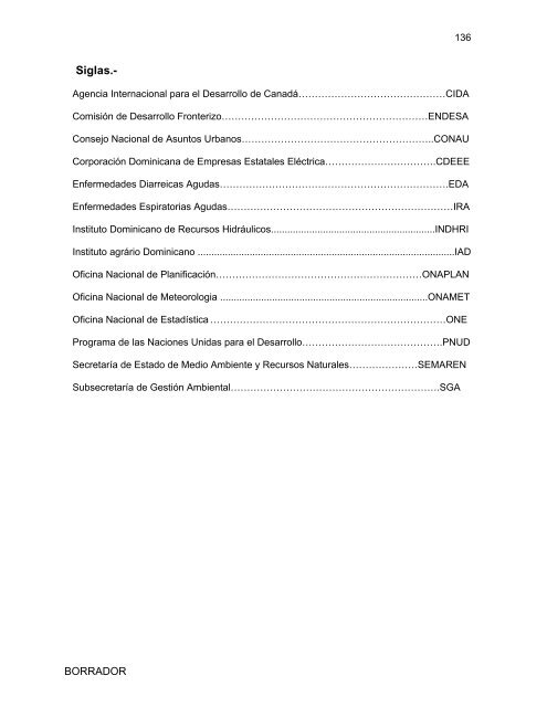 Proyector RD - Ministerio de Medio Ambiente