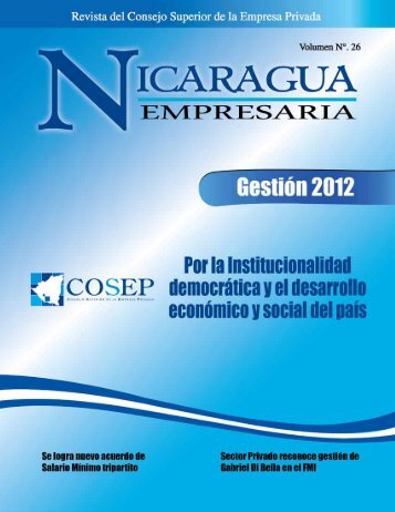 revista 26 - Cosep