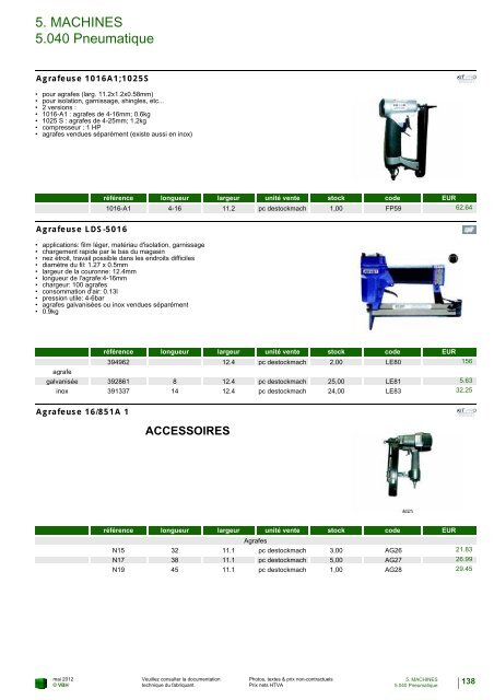 DESTOCKAGE 2012 - VBH - Hody