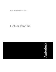 AutoCAD Architecture 2012 Fichier Readme - Exchange - Autodesk