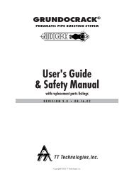 Grundocrack Manual (PDF 1.5MB) - TT Technologies Inc.