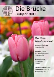 Gemeindebrief Fruehjahr 2009 (PDF, 604 K) - Evangelische ...